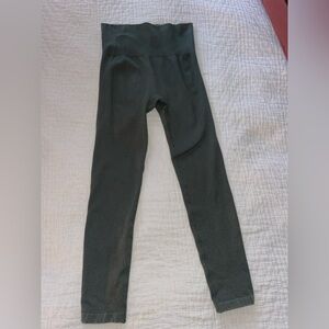 JoyLab Olive Green Ribbed Leggings